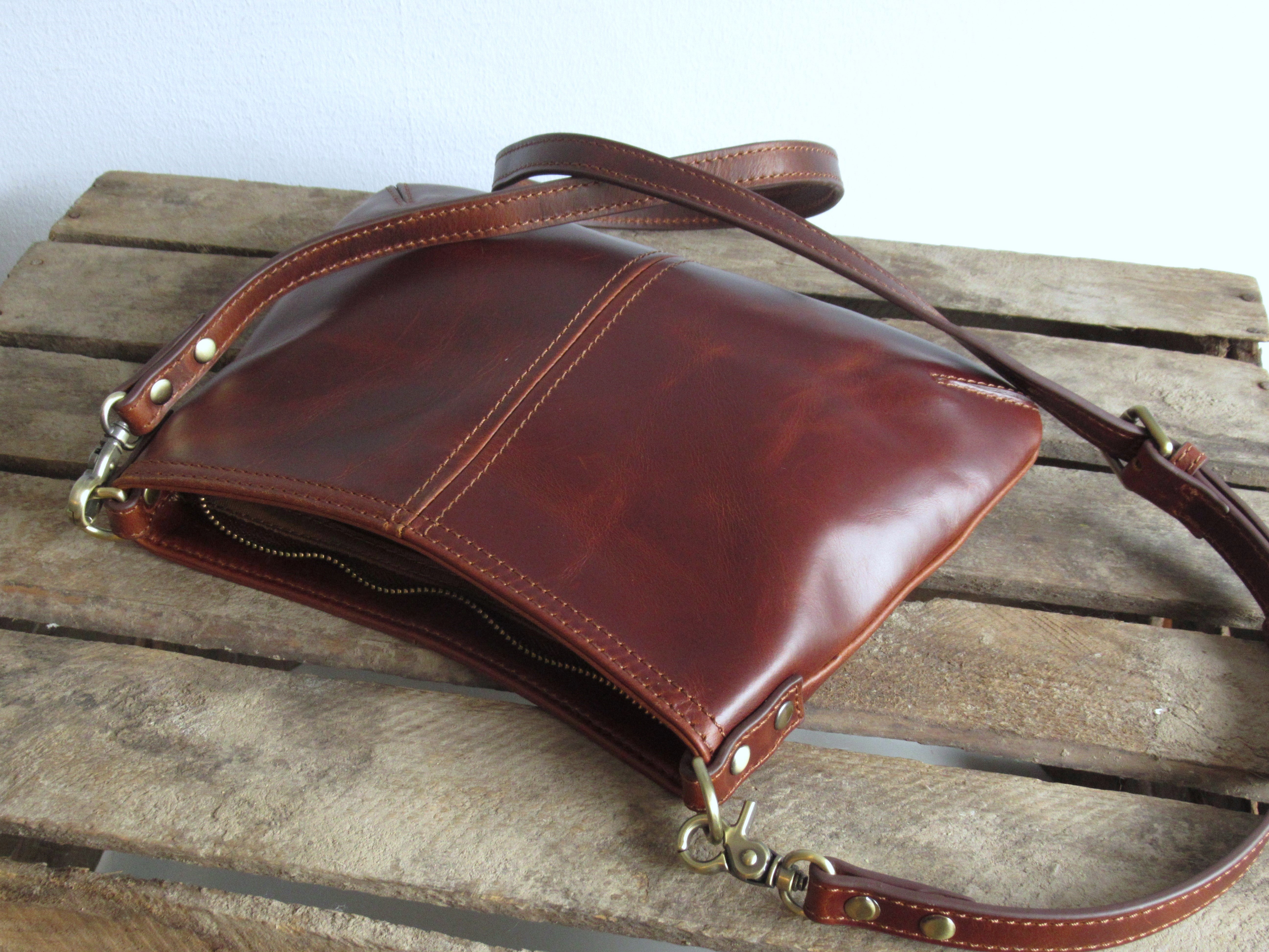 Small Leather Crossbody Bag Clutch