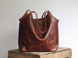 Brown Sling Tote Bag - Fidelio Bags