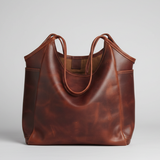 Brown Sling Tote Bag