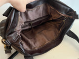 Soft Brown Leather Tote