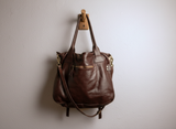 Soft Brown Leather Tote