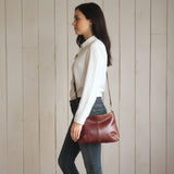 Small Leather Crossbody Bag Clutch - Fidelio Bags