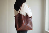 Brown Sling Tote Bag - Fidelio Bags