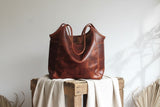 Brown Sling Tote Bag - Fidelio Bags