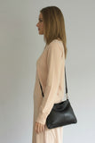 Mini Leather Crossbody Bag, Small Black Clutch Purse - Fidelio Bags